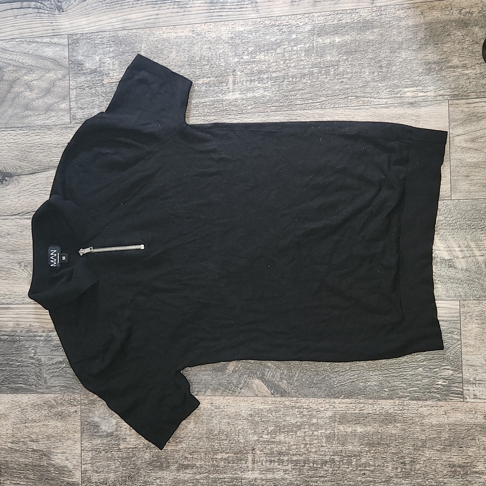 MAN Zip Up Polo